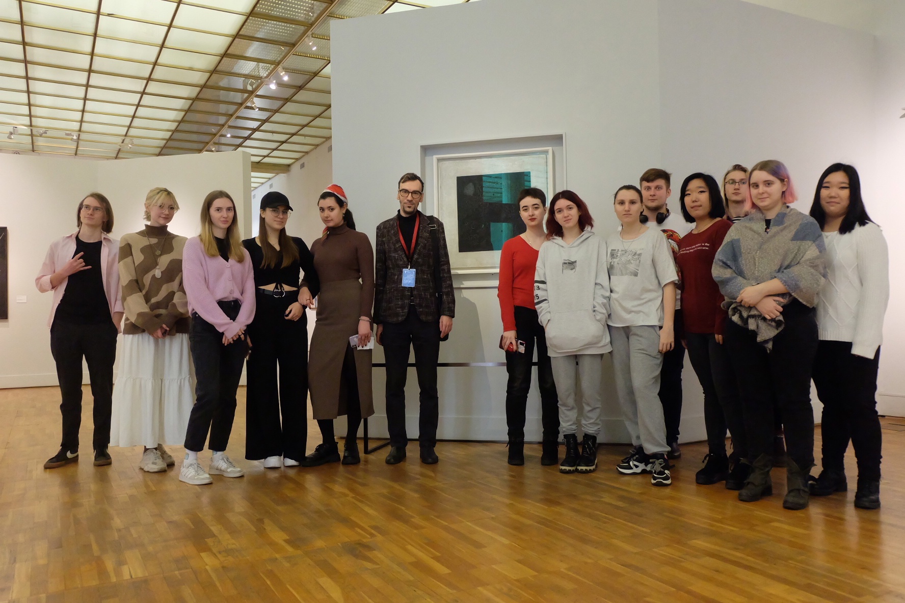 Студенты кафедры Дизайна посетили Новую Третьяковку